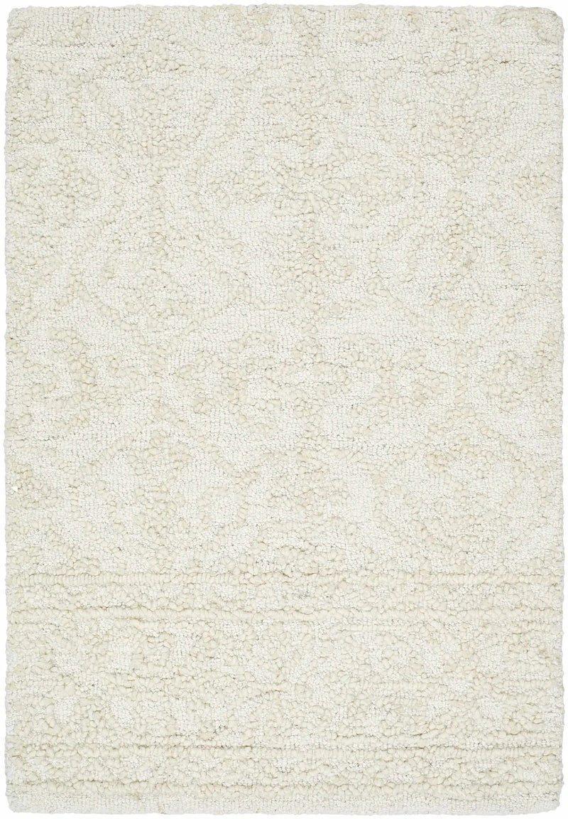 Yadid Cream Wool Area Rug by Boutique Rugs