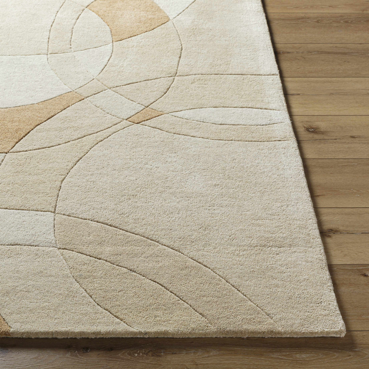 Yaxha Modern Wool Rug - Clearance, photo 4 of 8