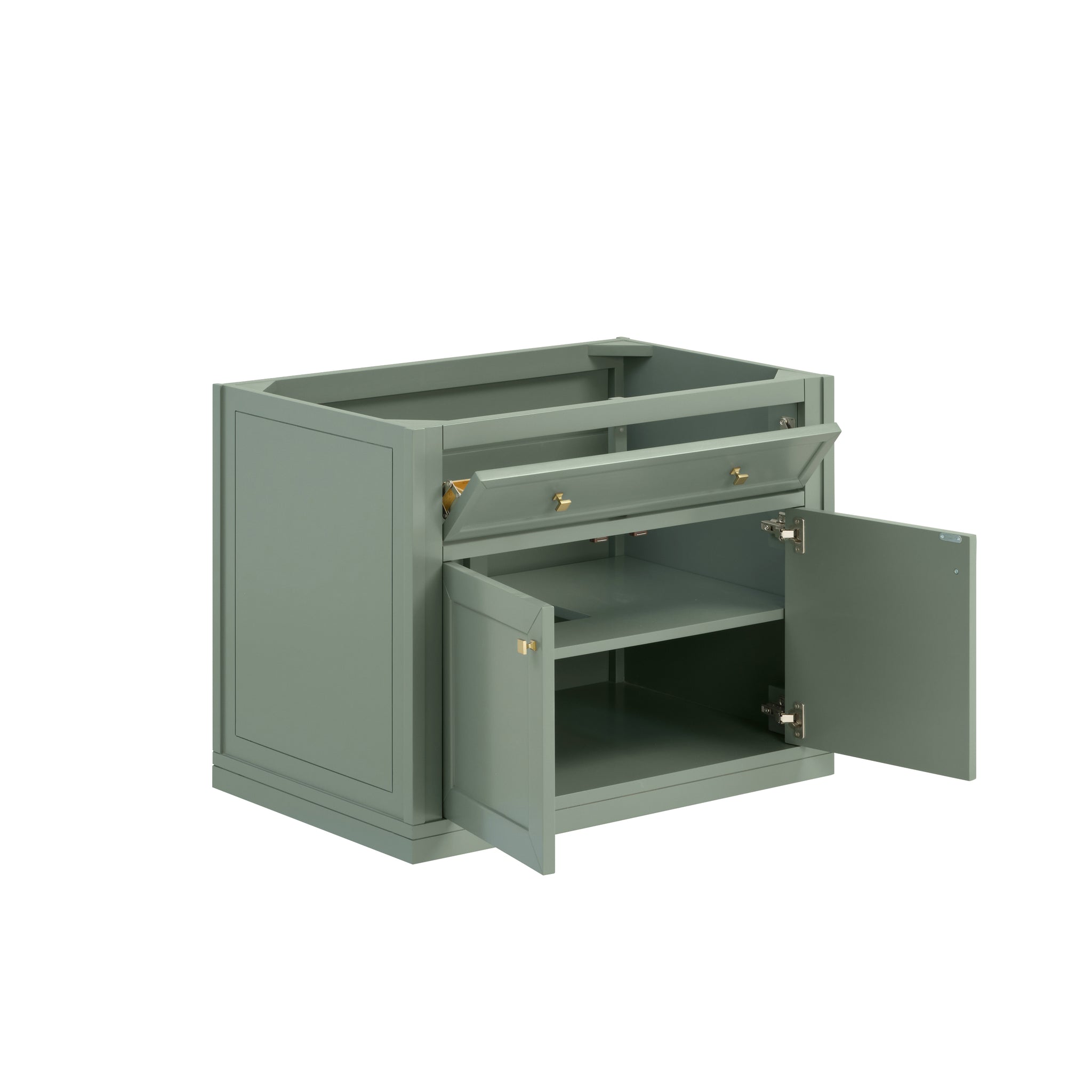 James Martin Chicago 36" Single Bathroom Vanity, Smokey Celadon, view 17