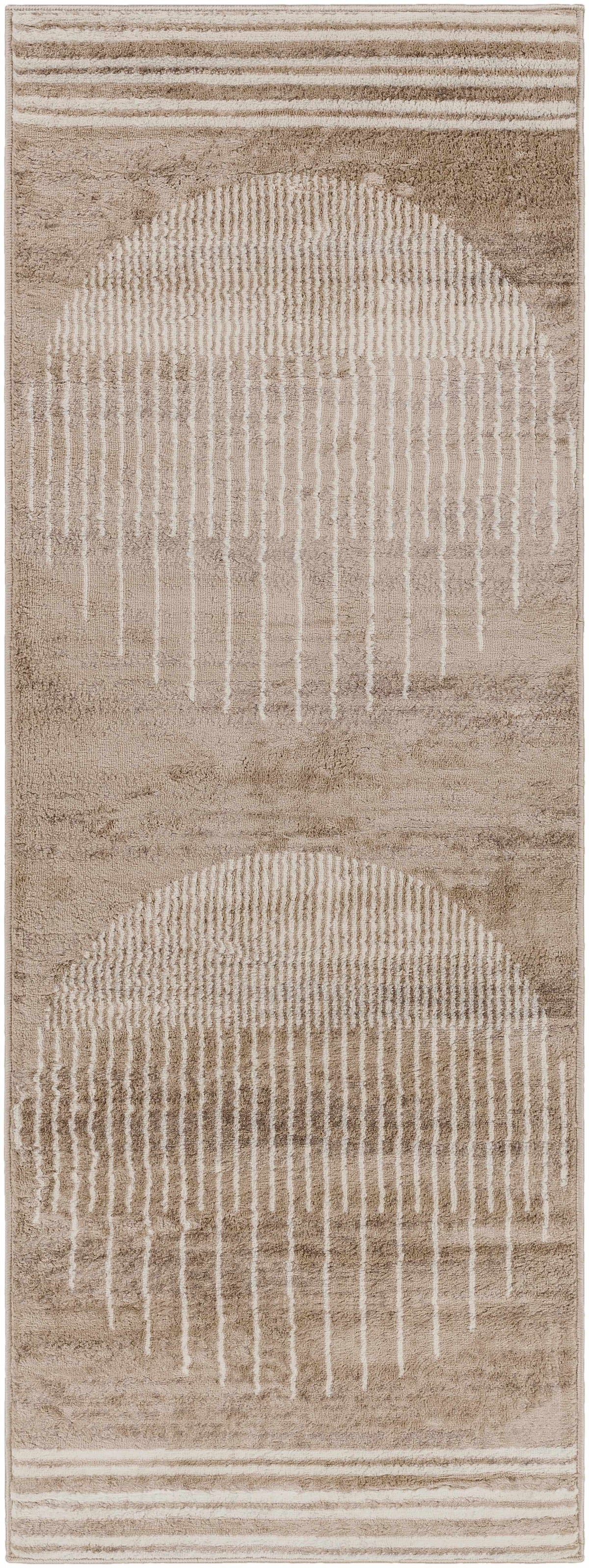 Yoad Geometric Mocha Area Rug - Clearance, photo 8 of 10