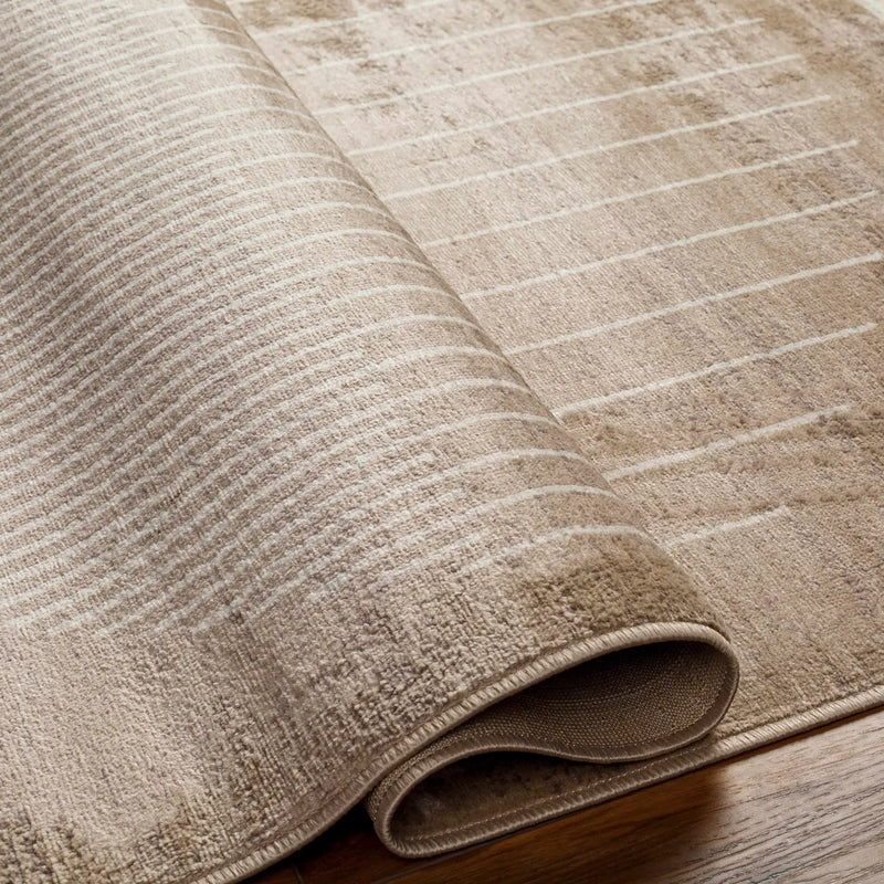Yoad Geometric Mocha Area Rug - Clearance by Boutique Rugs