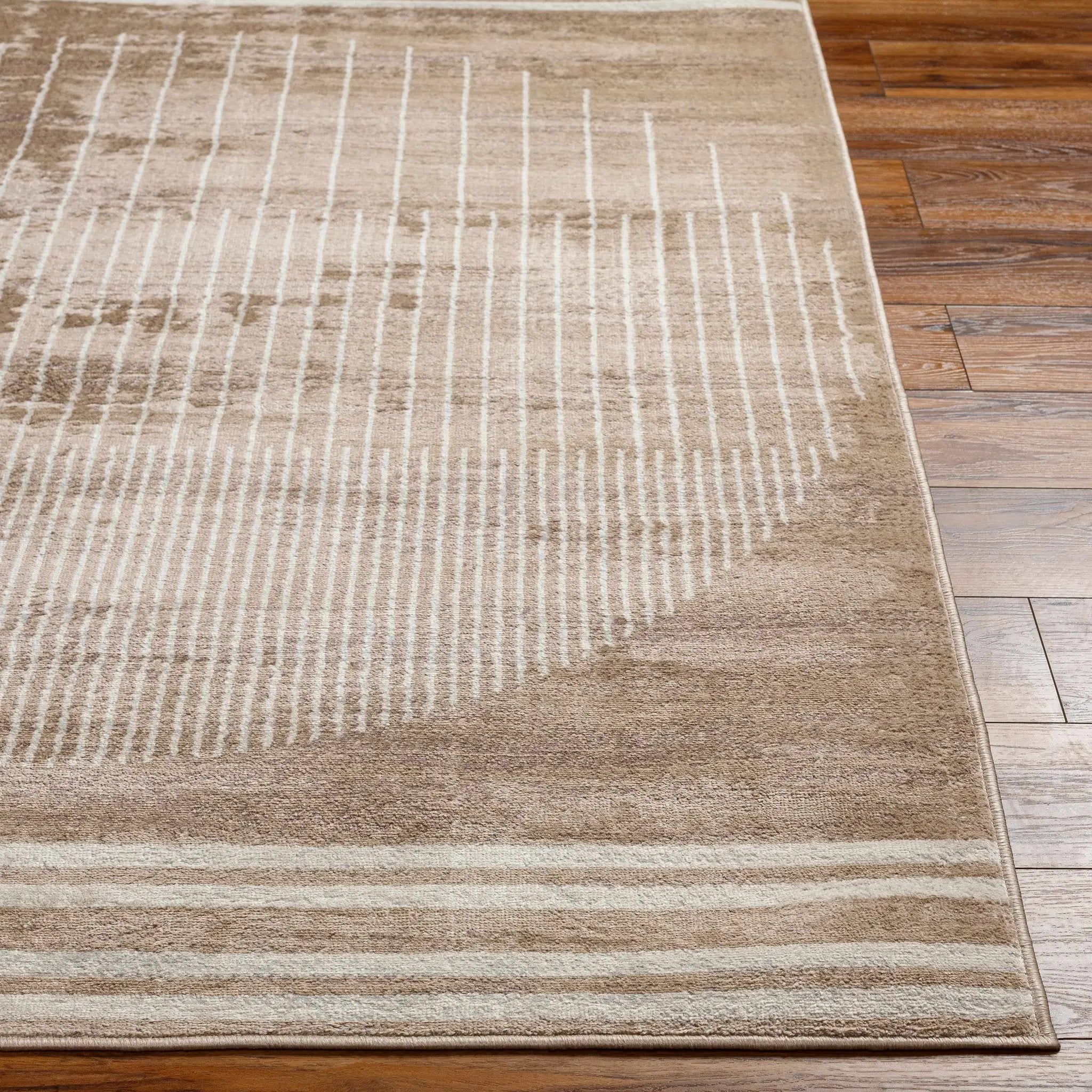 Yoad Geometric Mocha Area Rug - Clearance by Boutique Rugs