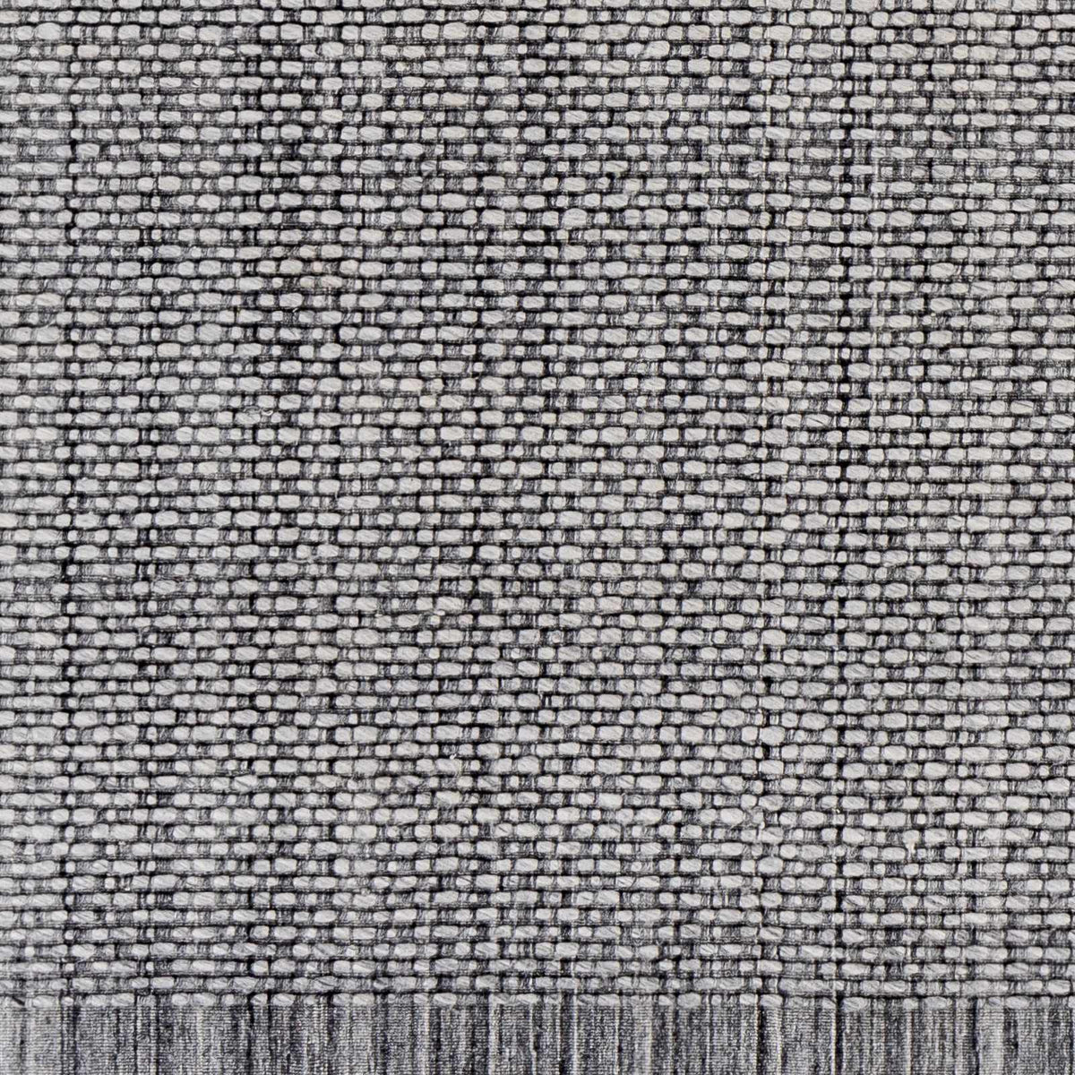 Hand Loomed Light Gray Area Rug - Clearance, sample swatch