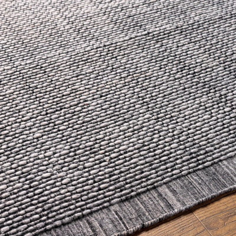 Hand Loomed Light Gray Area Rug - Clearance by Boutique Rugs