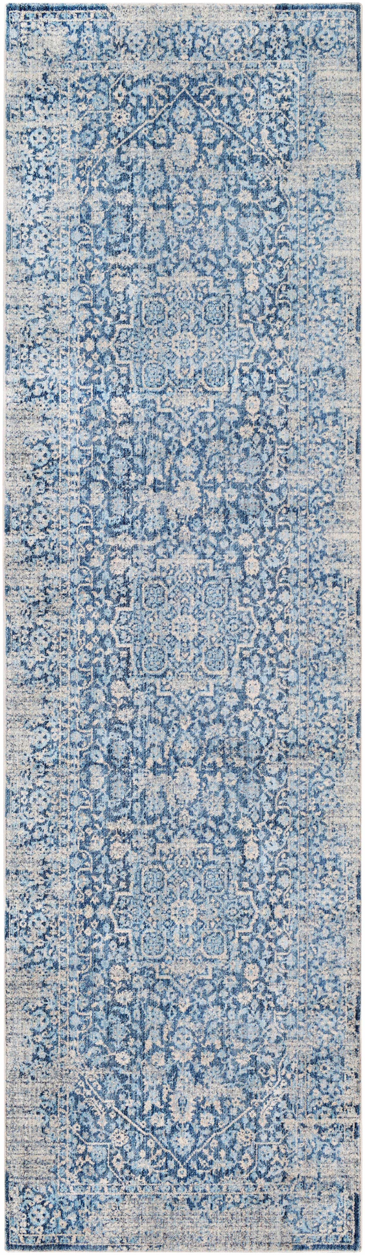 Yorkana Distressed Blue Rug - Clearance, photo 9 of 11