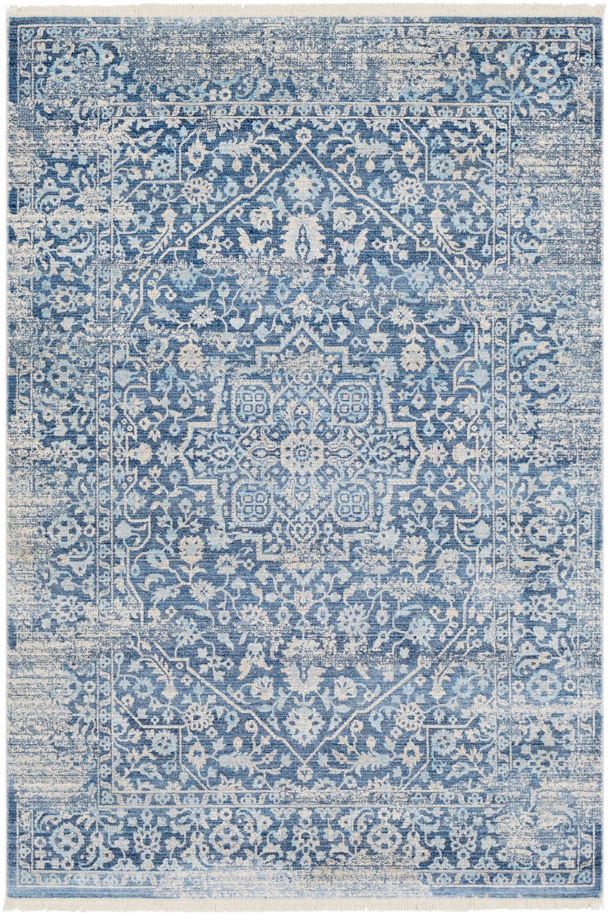 Yorkana Distressed Blue Rug - Clearance, photo 10 of 11