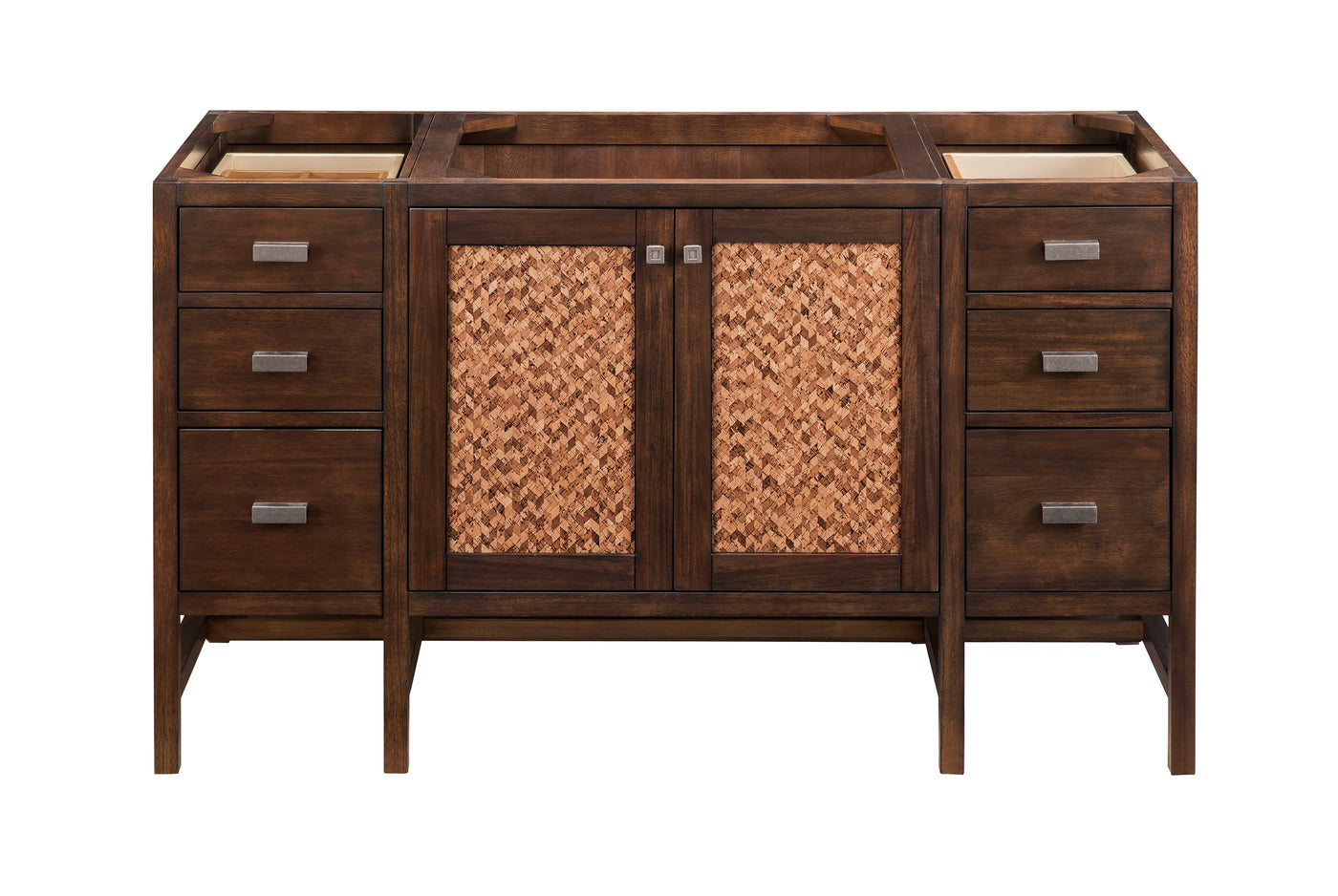 James Martin Addison 60" Single Bathroom Vanity, Mid-Century Acacia, view 14