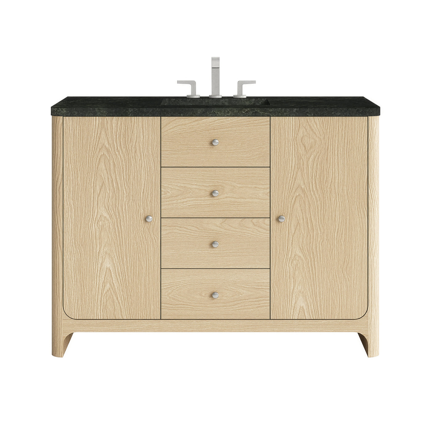 James Martin Gracyn 48" Single Bathroom Vanity, Coastal Driftwood with Phantome countertop