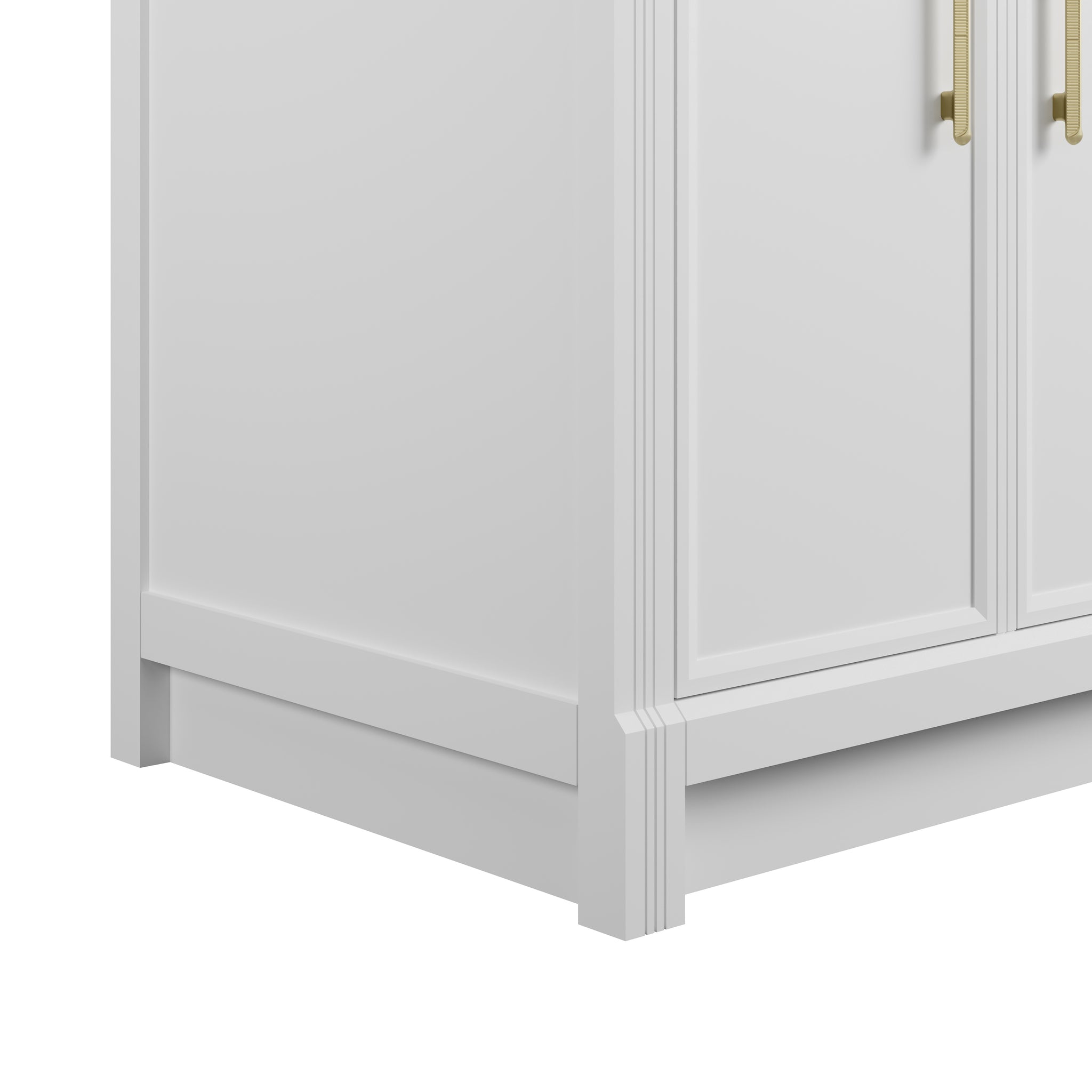 James Martin Bellshire 84" Double Bathroom Vanity, Bright White, view 17