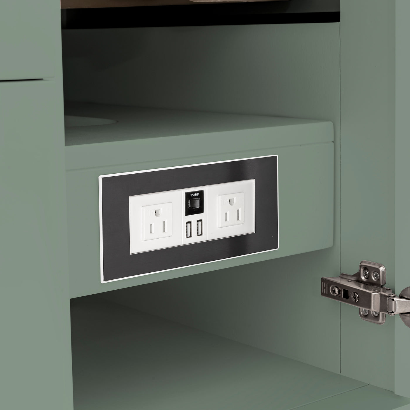 James Martin Breckenridge 36" Single Bathroom Vanity, Smokey Celadon, view 19