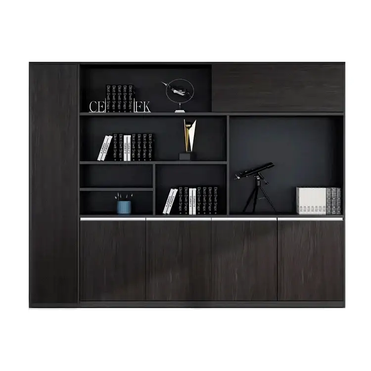 Wallis · Black Office Shelves & Storage by Arc Grove