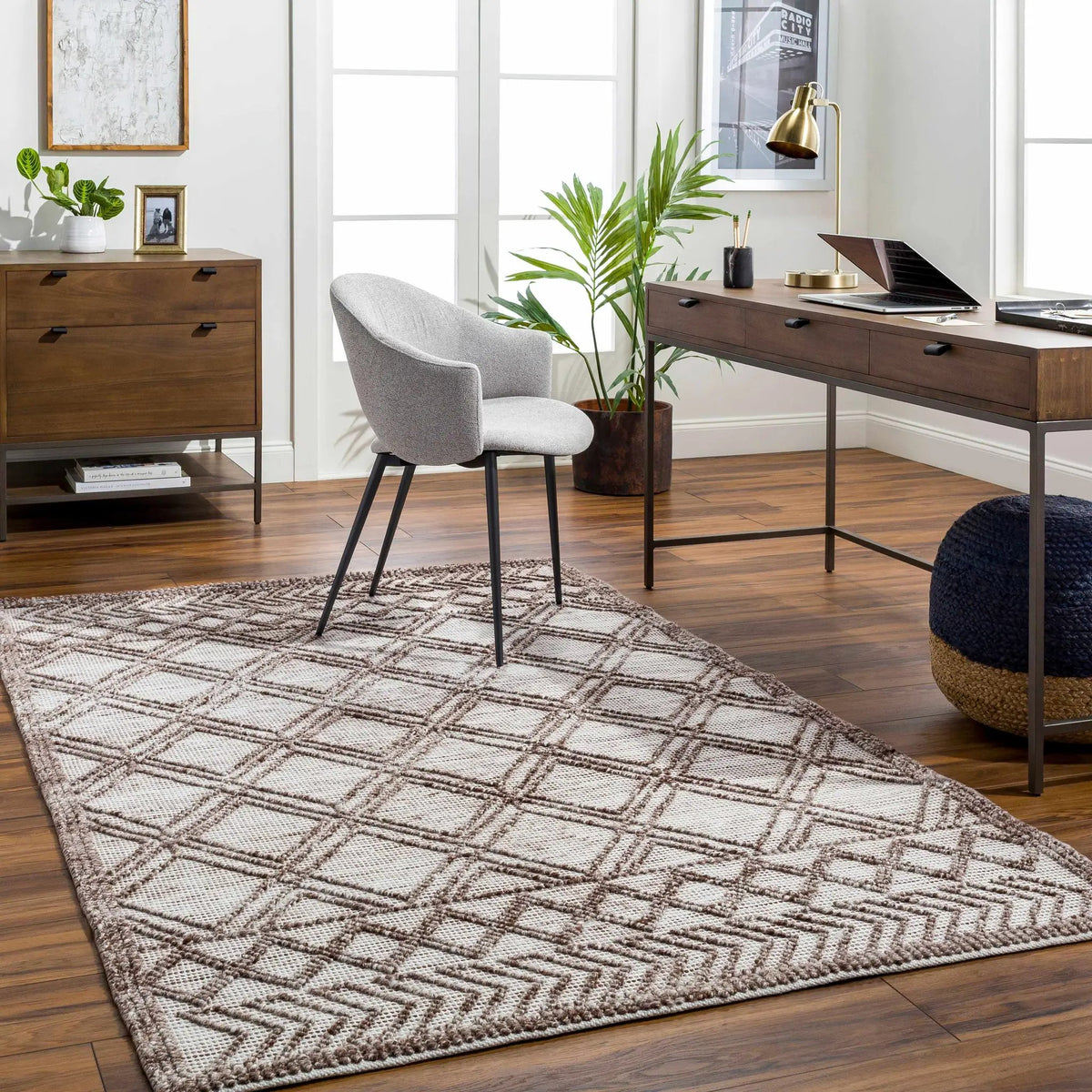 Yuta Area Rug - Clearance, installed in a room