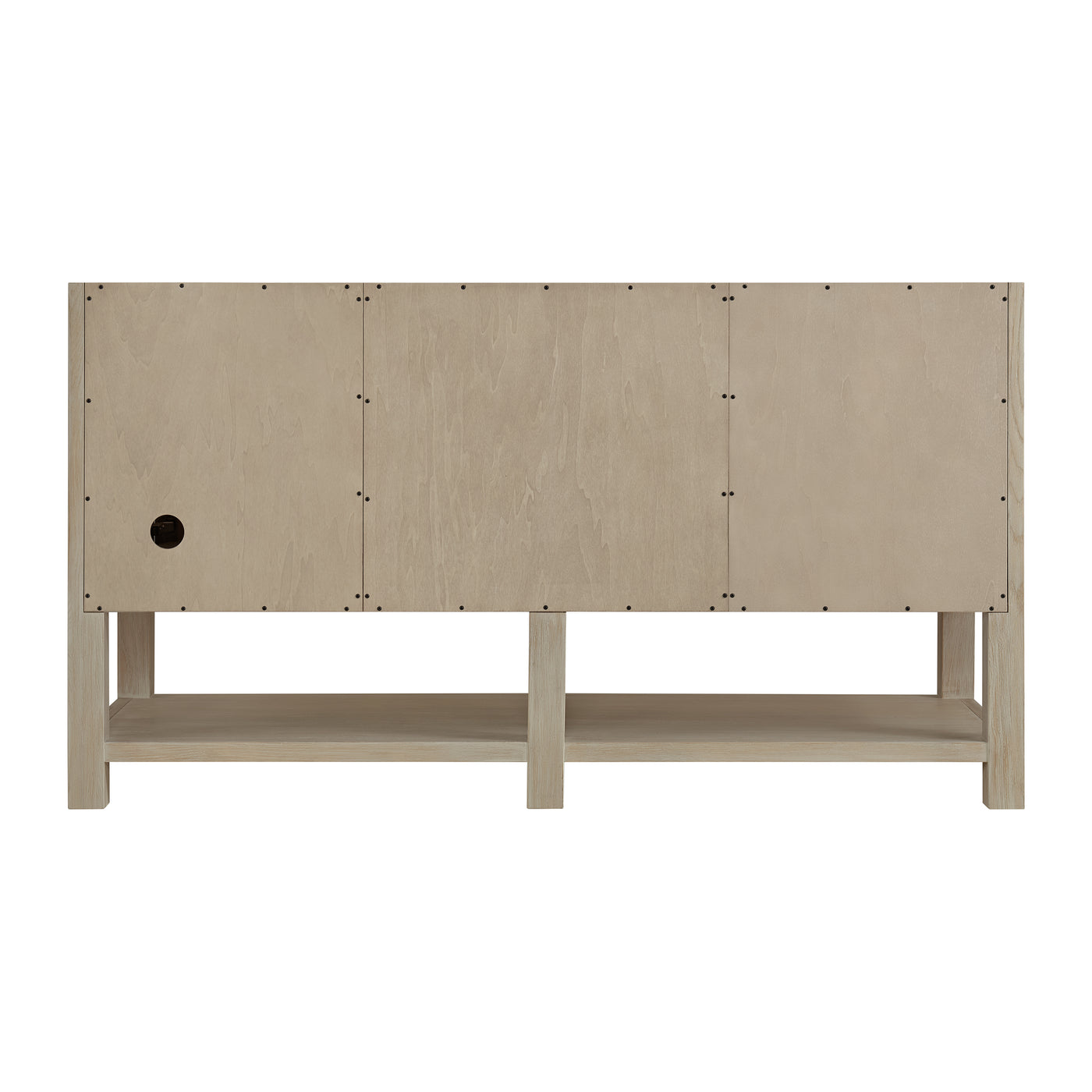 James Martin Breckenridge 60" Double Bathroom Vanity, Whitewashed Oak, view 20