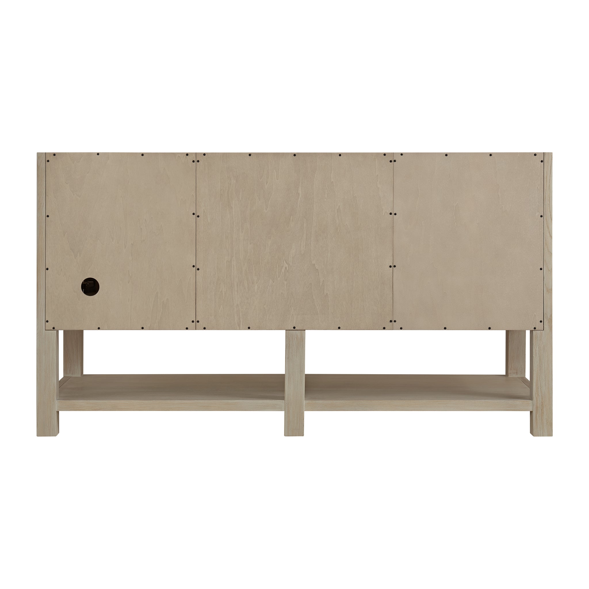 James Martin Breckenridge 60" Double Bathroom Vanity, Whitewashed Oak, view 20