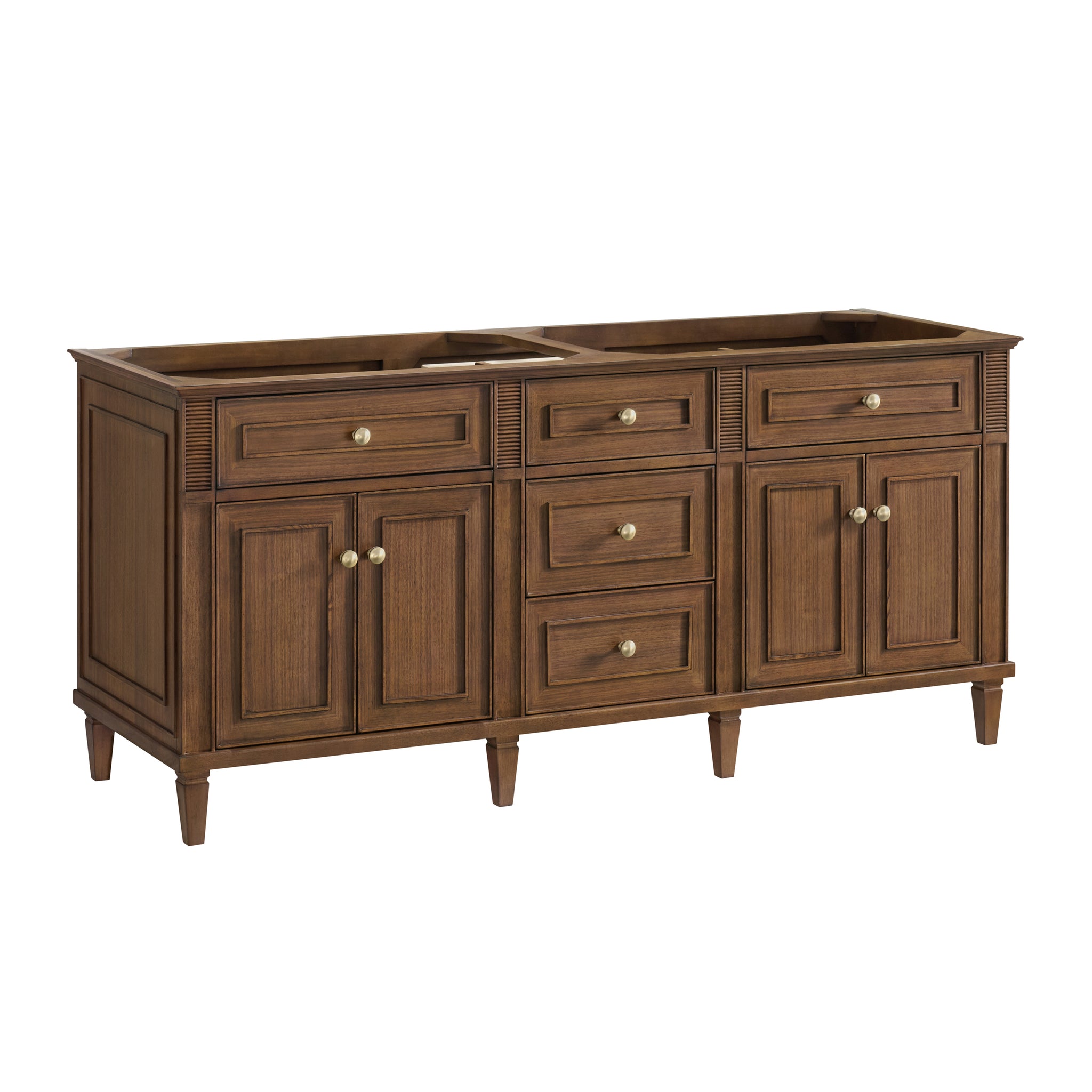 James Martin Lorelai 72" Double Bathroom Vanity, Mid-Century Walnut, view 36