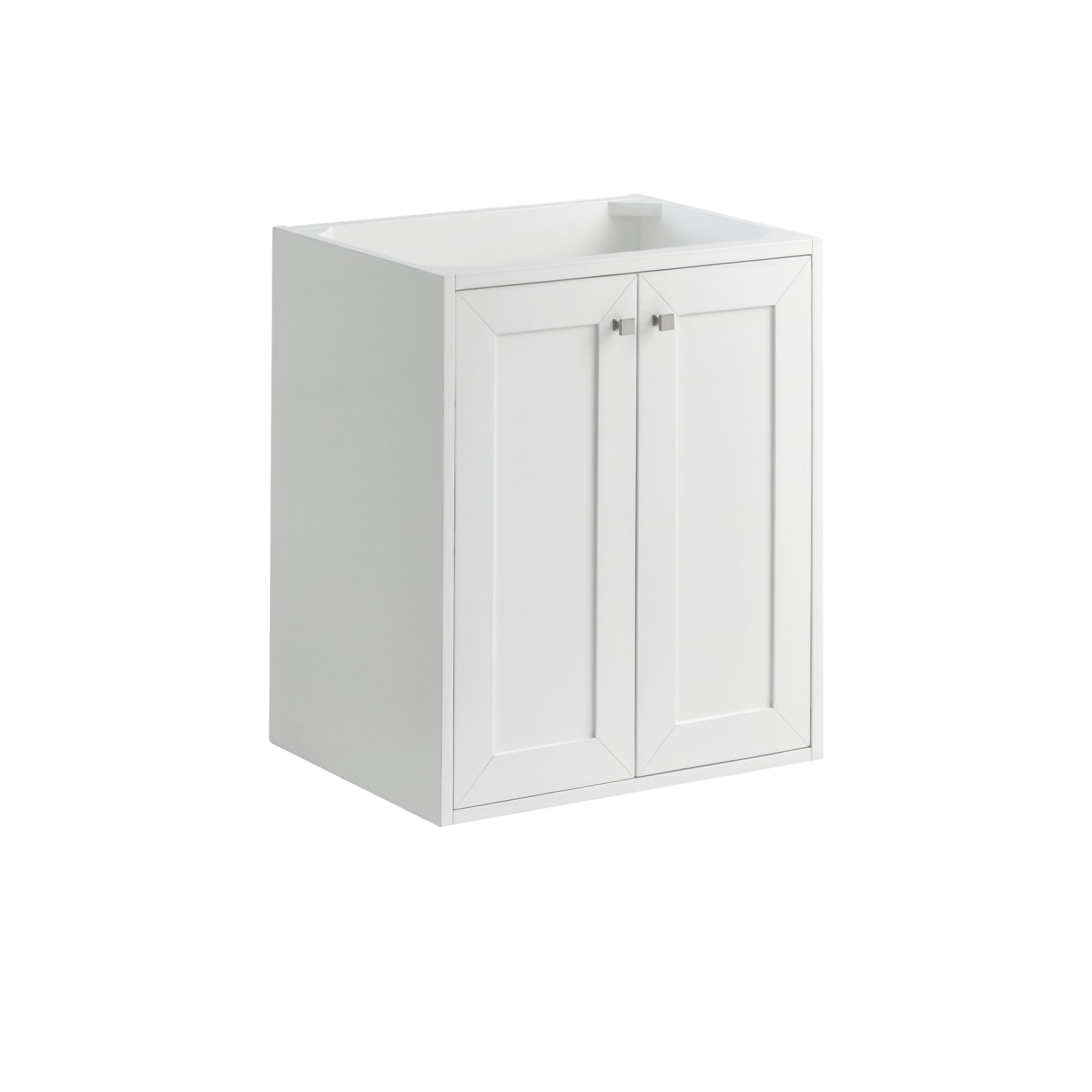 James Martin Chianti 24" Floating Single Bathroom Vanity, Glossy White, view 2