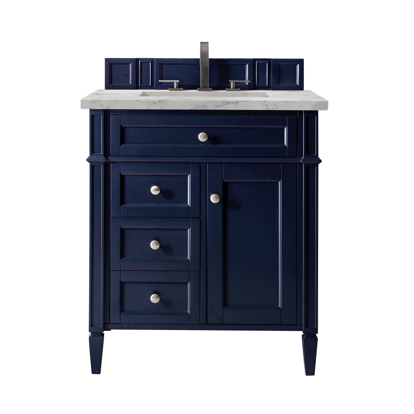 James Martin Brittany 30" Single Bathroom Vanity, Victory Blue, view 36