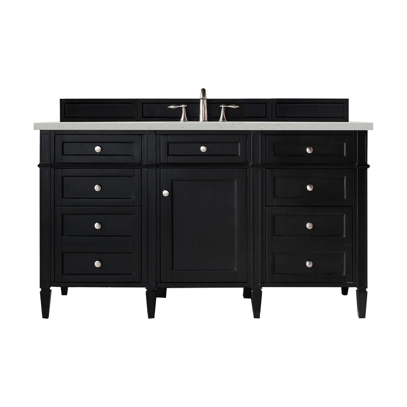 James Martin Brittany 60" Single Bathroom Vanity, Black Onyx, view 22