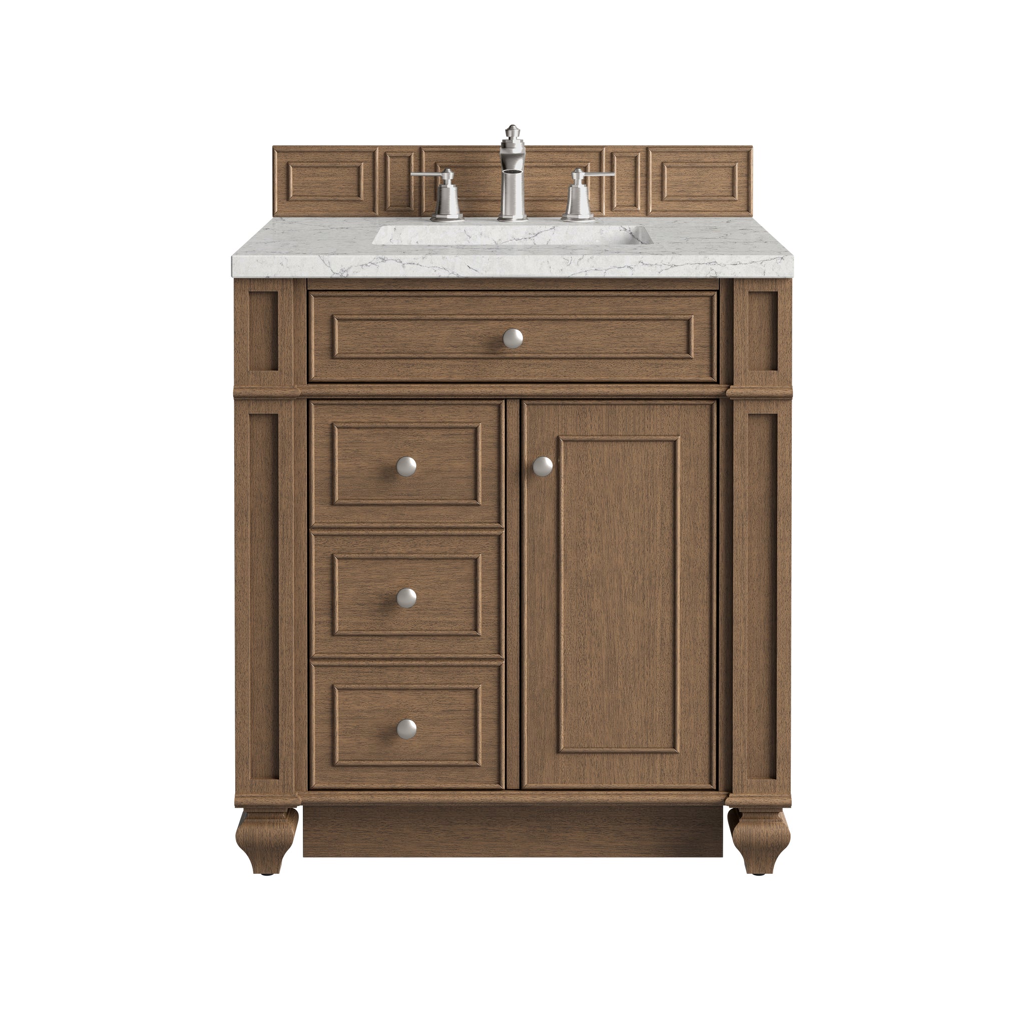 James Martin Bristol 30" Single Bathroom Vanity, Saddle Brown, view 24