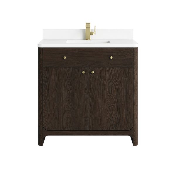 James Martin Gracyn 36" Single Bathroom Vanity, Sable