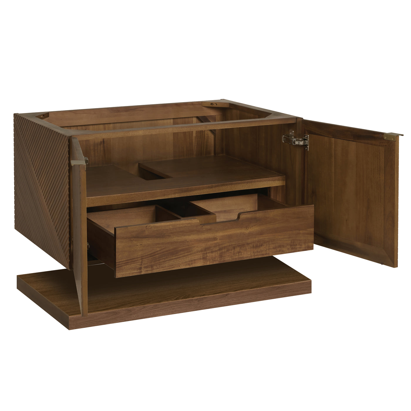 James Martin Marcello 36" Floating Single Bathroom Vanity, Chestnut, view 16