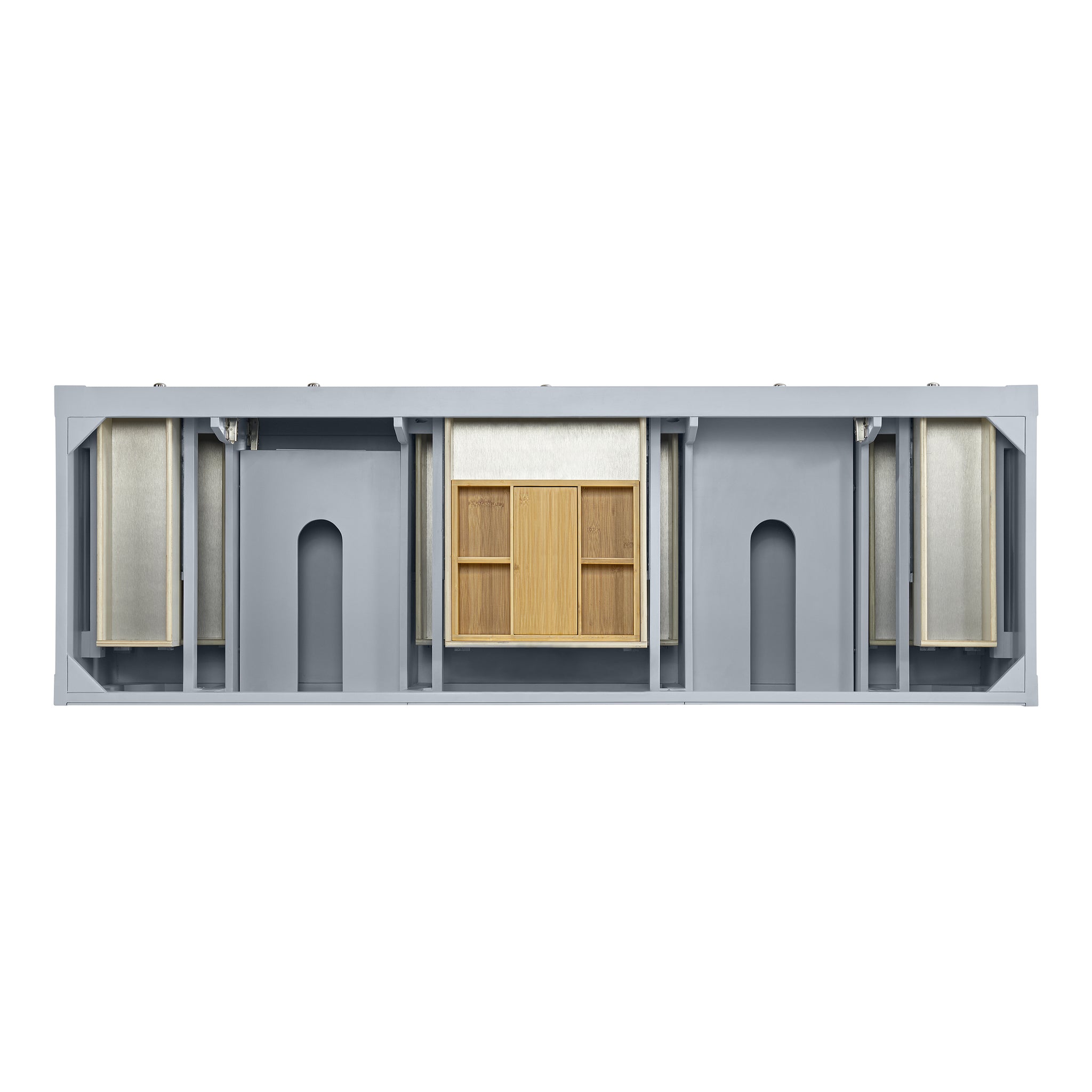 James Martin Breckenridge 72" Double Bathroom Vanity, Serenity Blue, view 18