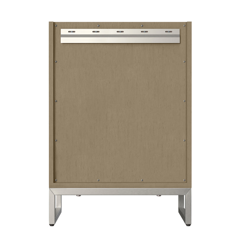 James Martin Chianti 24" Floating Single Bathroom Vanity, Walnut Whisper, view 11