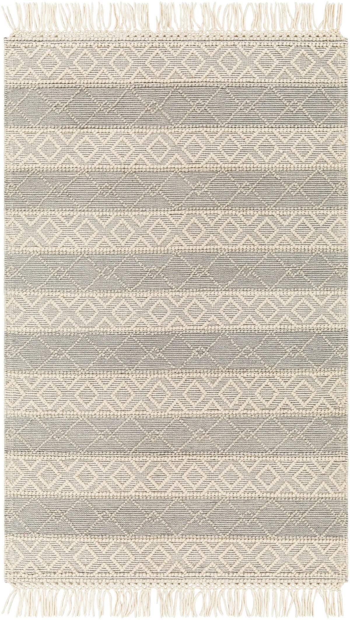 Zaza Wool Rug with Tassels - Clearance