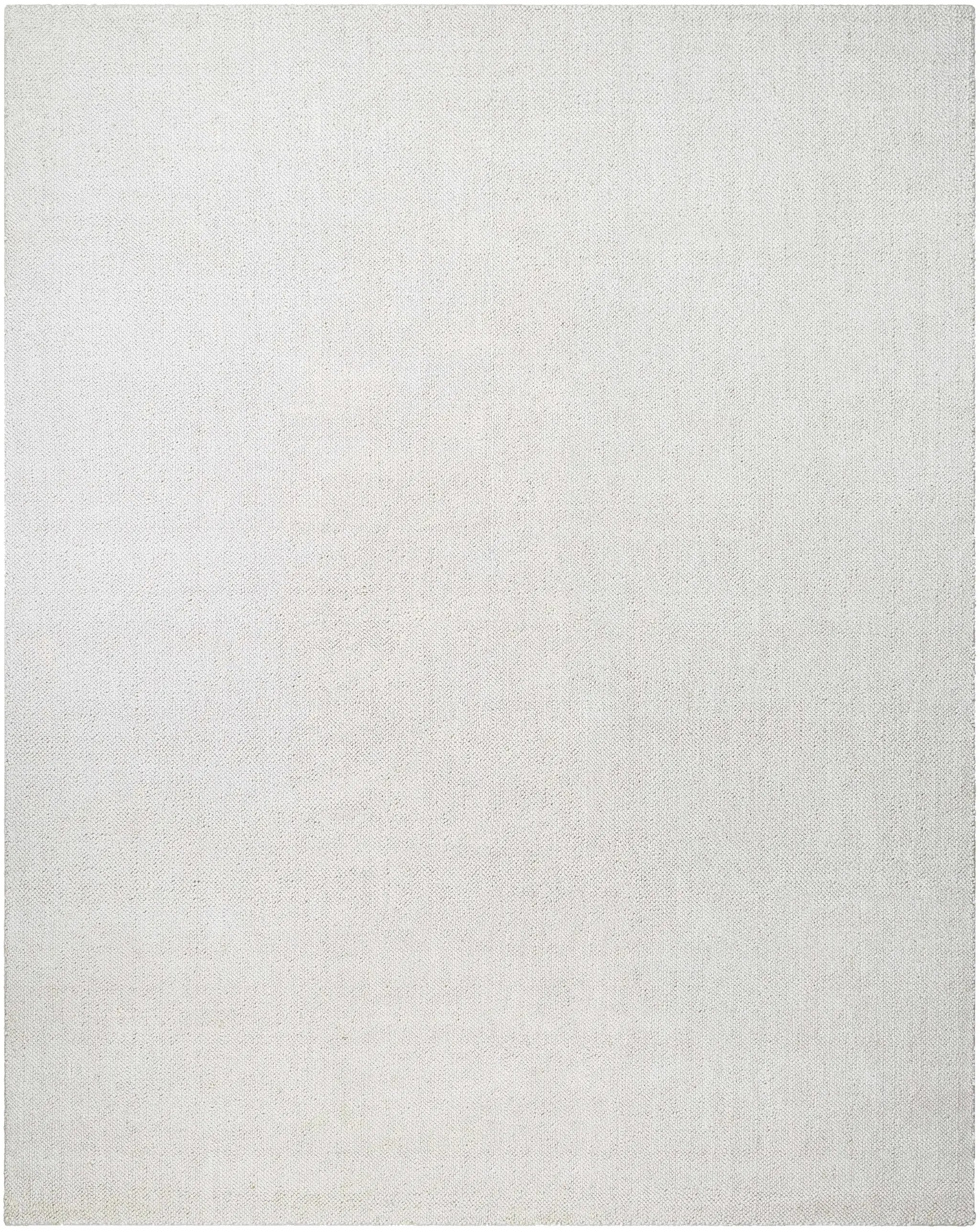 Zareh Off White Solid Area Rug - Clearance by Boutique Rugs