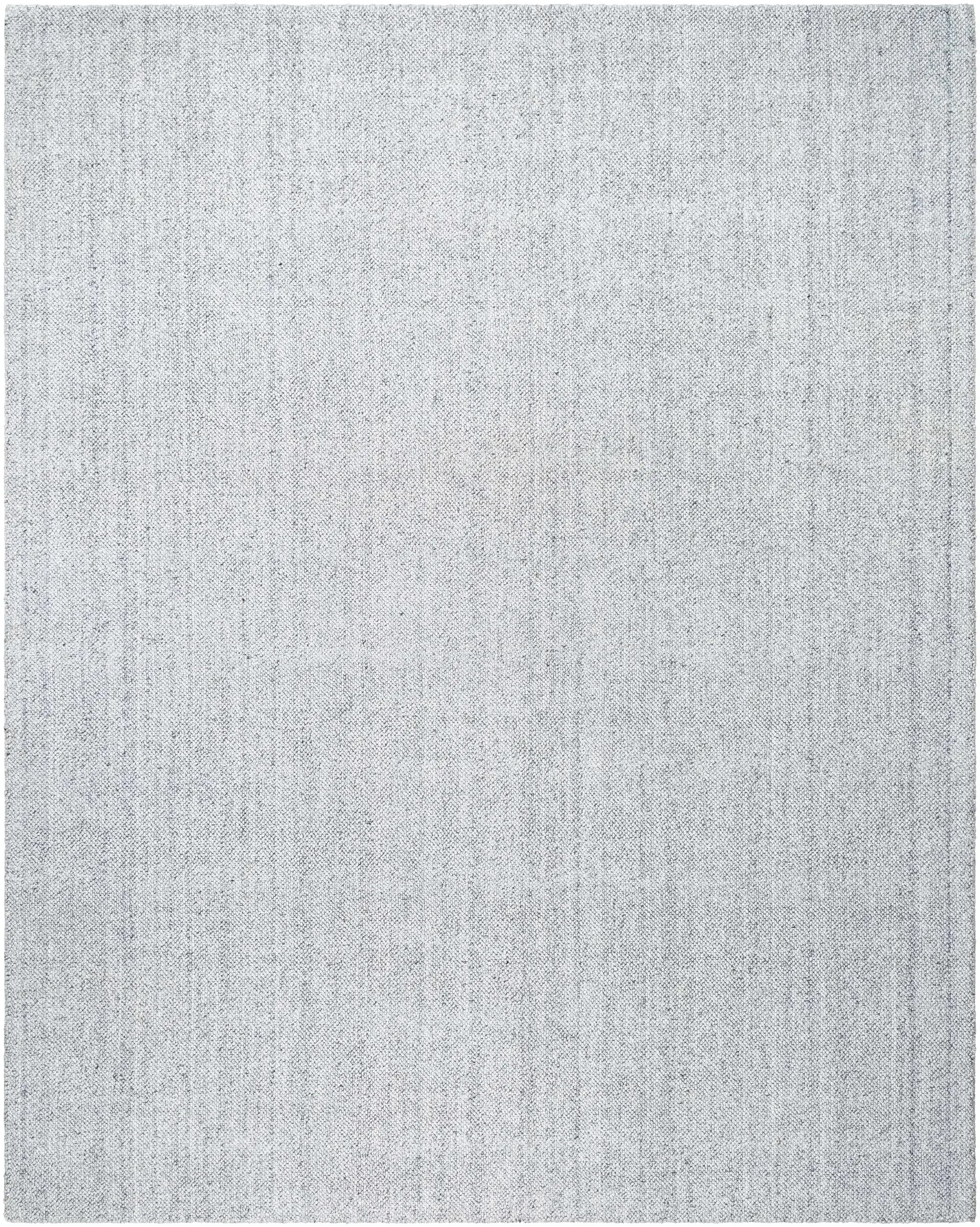 Zareh Gray Blue Solid Area Rug - Clearance by Boutique Rugs