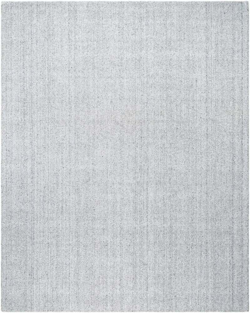 Zareh Gray Blue Solid Area Rug - Clearance by Boutique Rugs