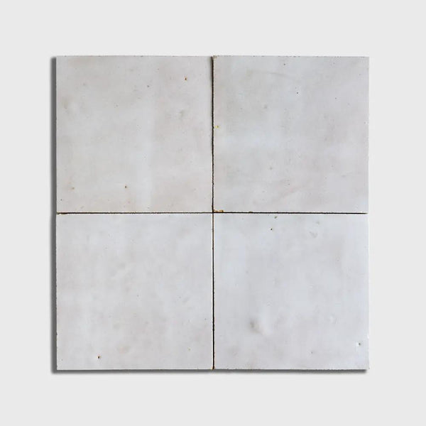 Zellige Handmade Moroccan Tile Glossy 4x4