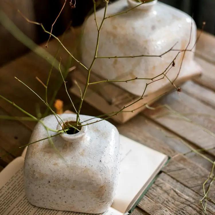 Zen Style Ceramic Vase by RusticReach