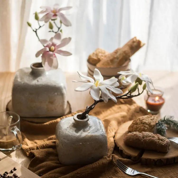 Zen Style Ceramic Vase by RusticReach