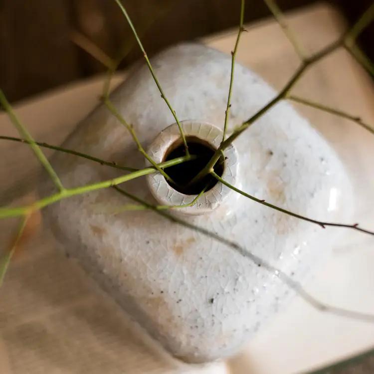 Zen Style Ceramic Vase by RusticReach