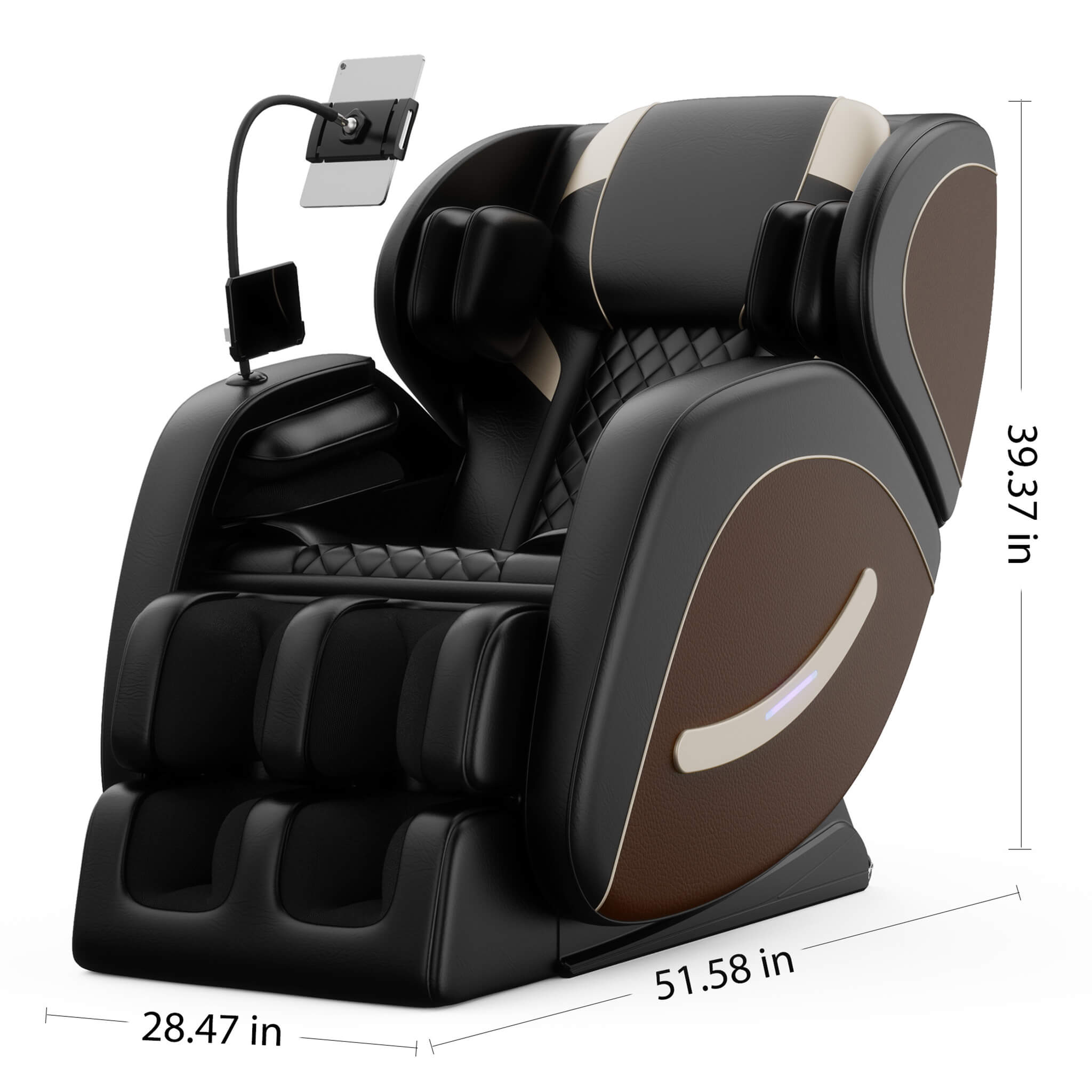 Airvana Sovereign Zero-Gravity Massage Chair With Six Massage Rollers (SAK32089) by SAKSBY WHOLESALE