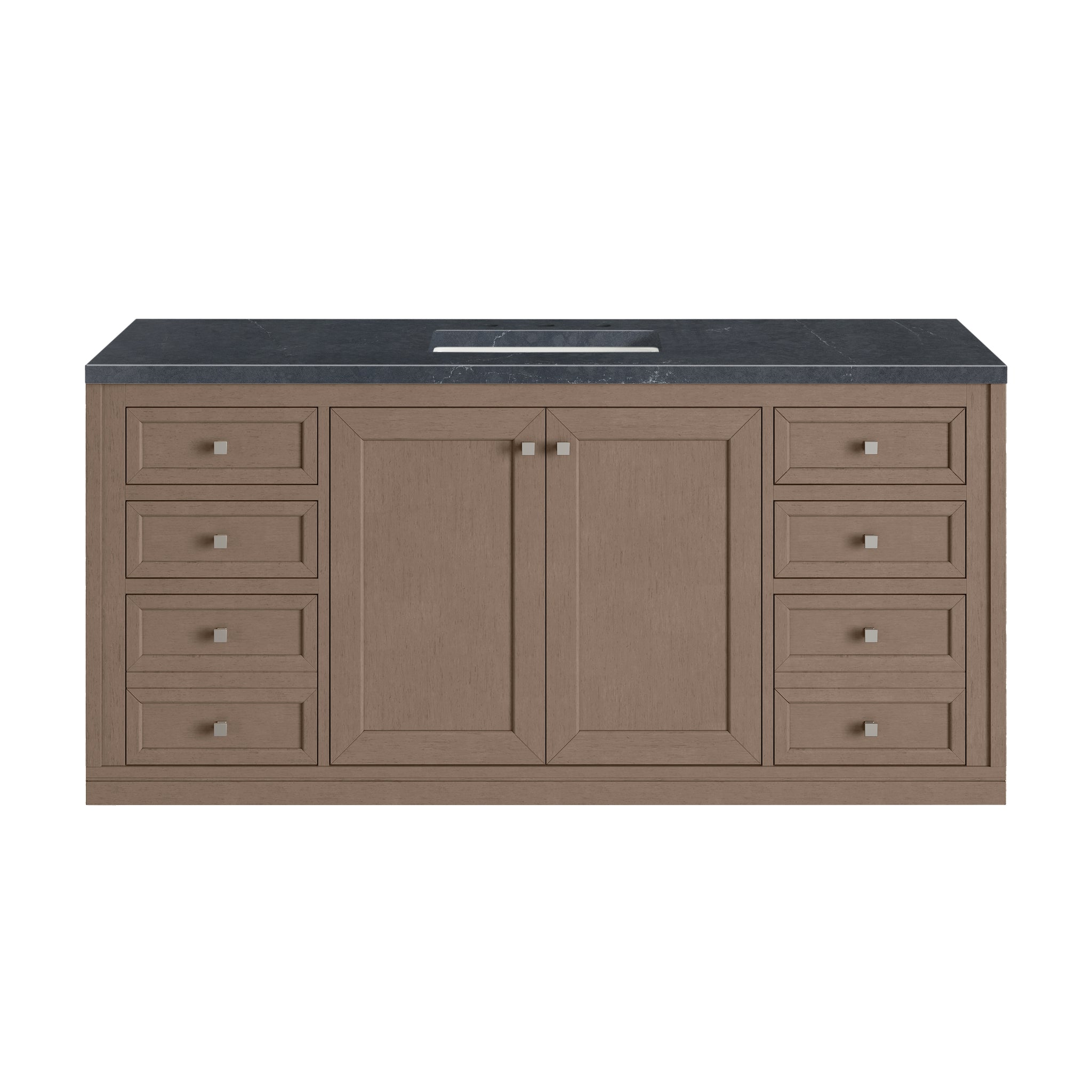 James Martin Chicago 60" Single Bathroom Vanity, Walnut Whisper, view 32
