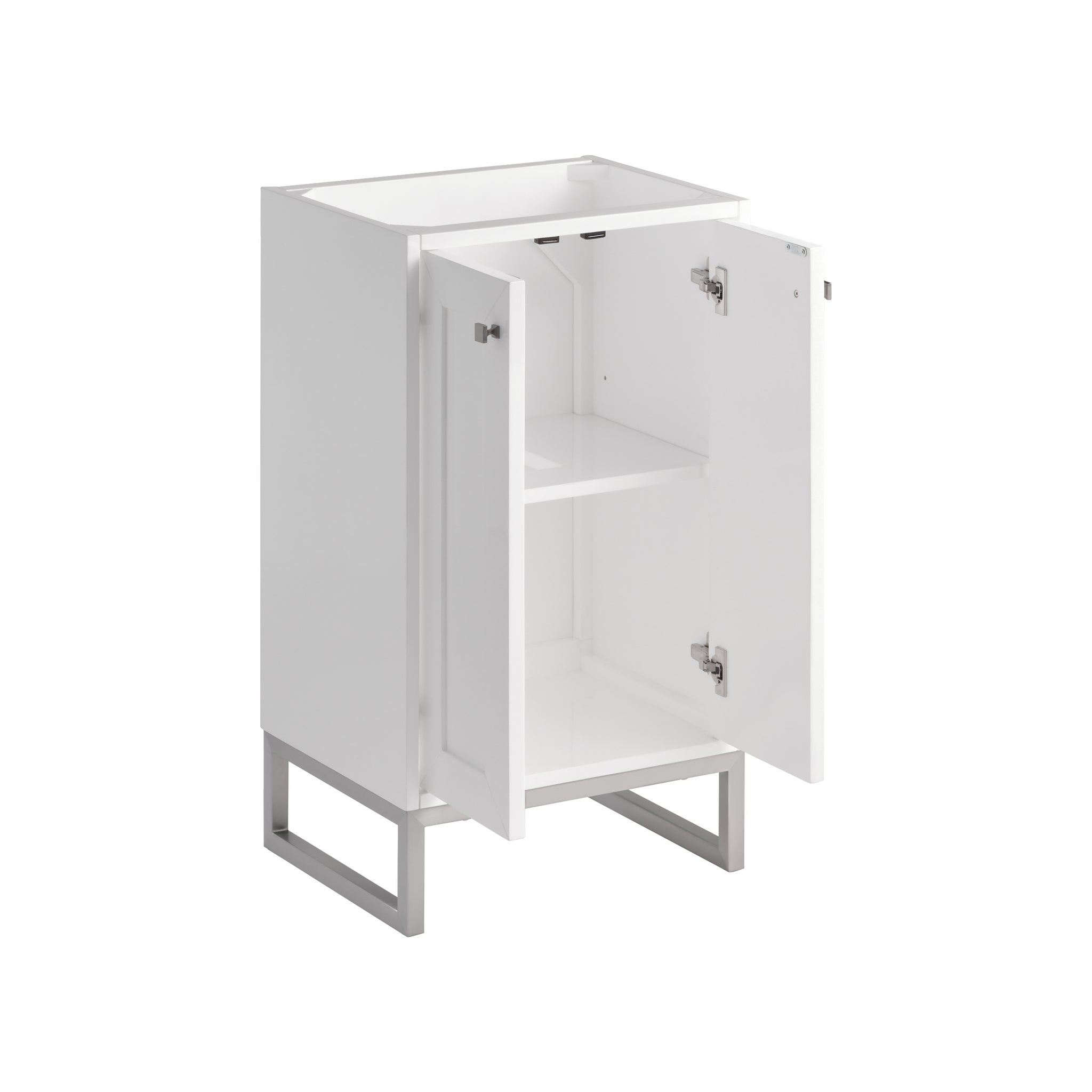 James Martin Chianti 20" Single Bathroom Vanity, Glossy White, view 9