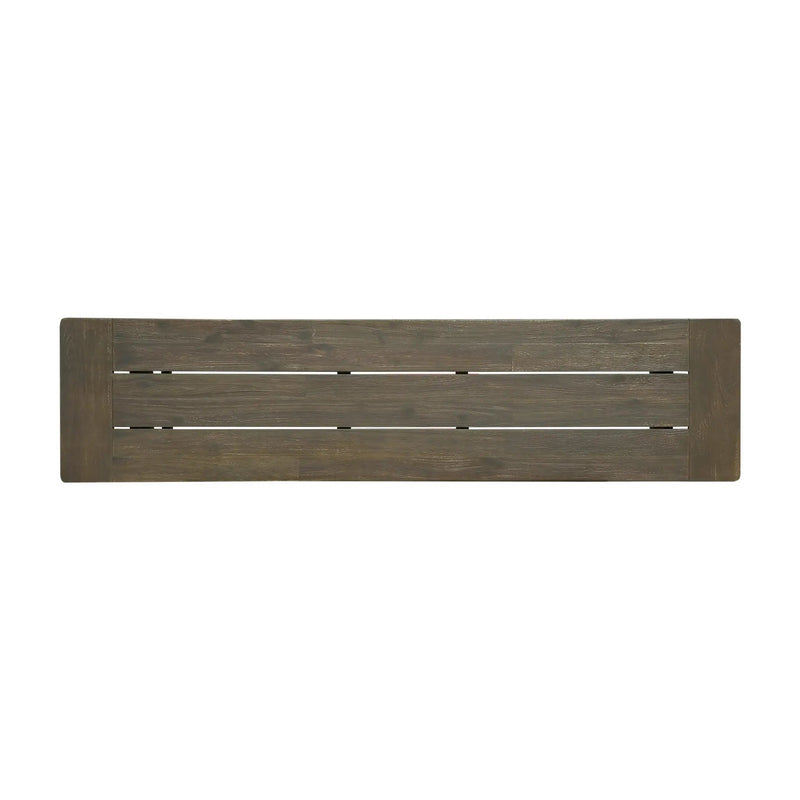 Acacia Outdoor Bench in Sandblast Finish by HouseOfZazla