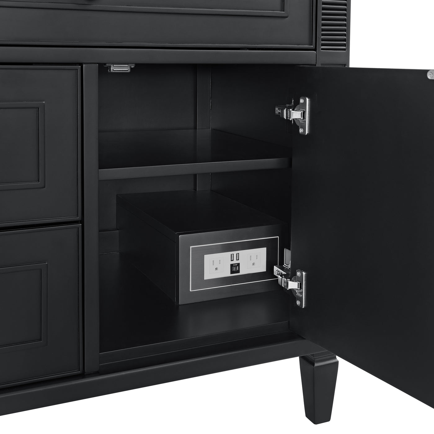 James Martin Lorelai 36" Single Bathroom Vanity, Black Onyx, view 20