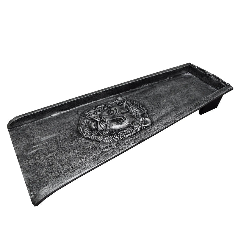Silver Lion 24-in Cast Aluminum Downspout Gutter Splash Block by Sharicks