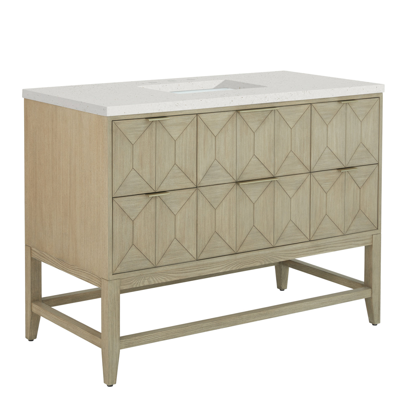 James Martin Emmeline 48" Single Bathroom Vanity, Pebble Oak, view 32