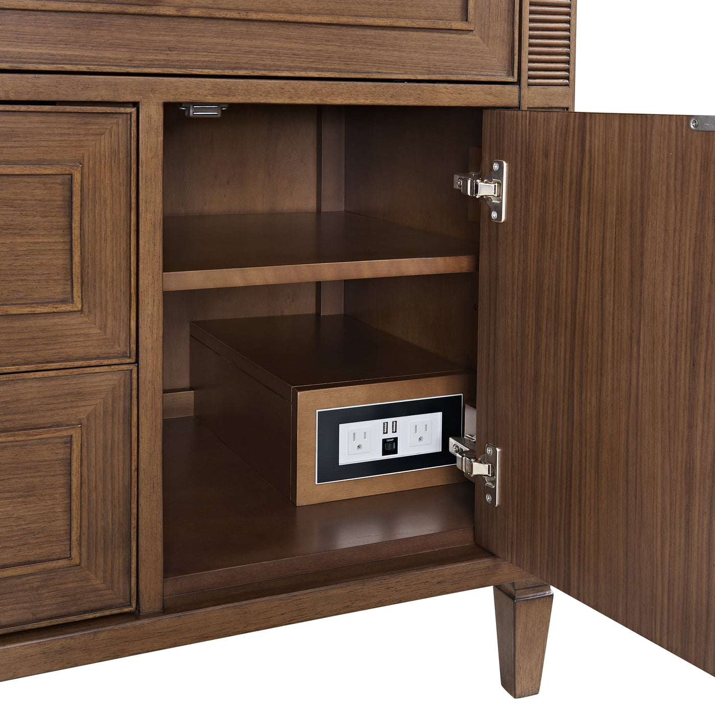 James Martin Lorelai 36" Single Bathroom Vanity, Mid-Century Walnut, view 30