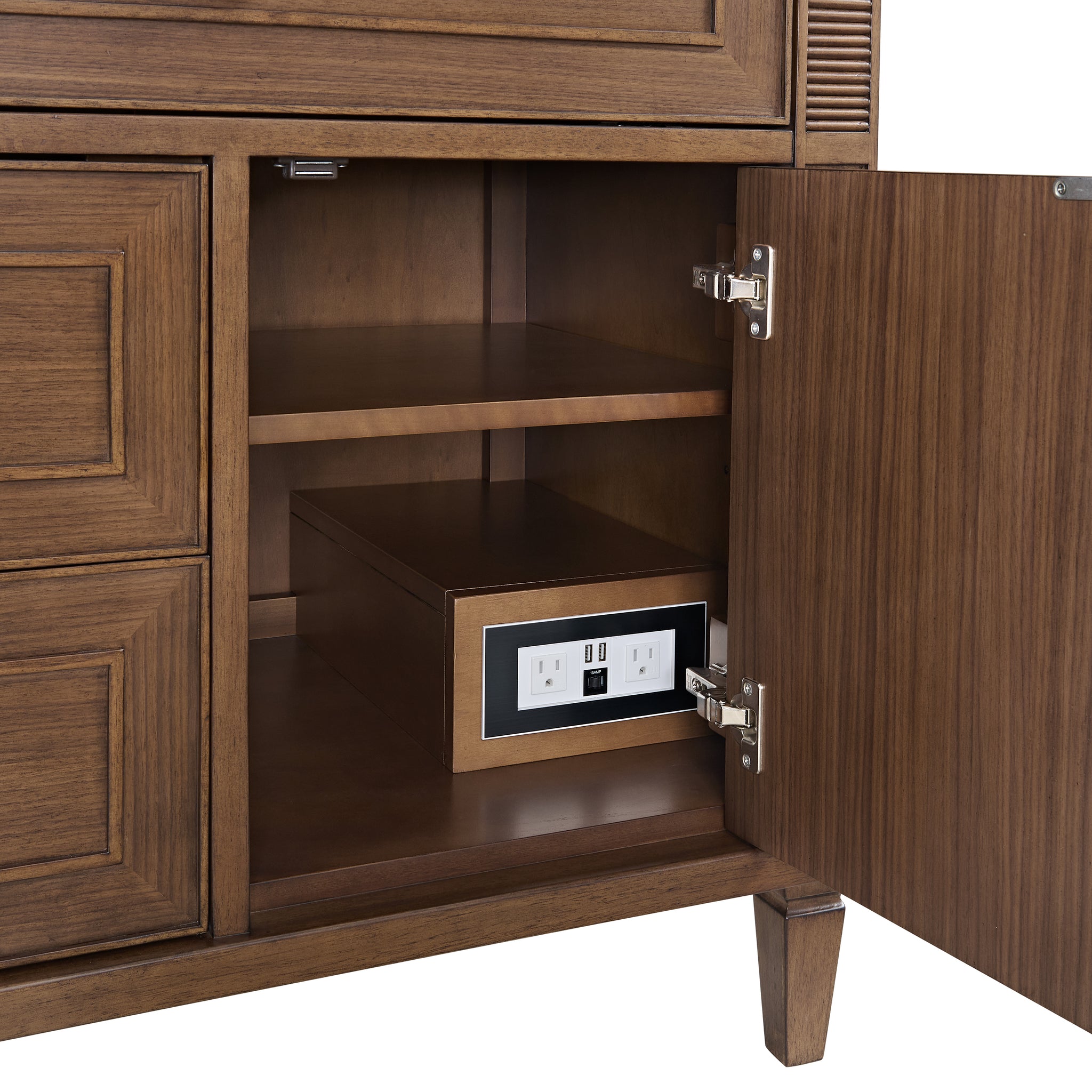 James Martin Lorelai 36" Single Bathroom Vanity, Mid-Century Walnut, view 30