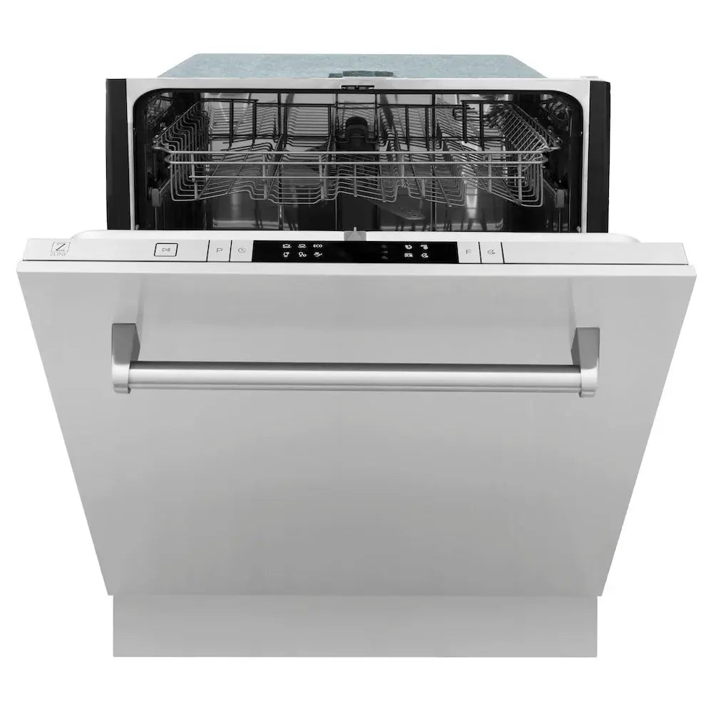 ZLINE 48" Bundled Stainless DualRange RangeHood Dishwasher 3KP-RARH48-DW by Farmhouse Kitchen and Bath