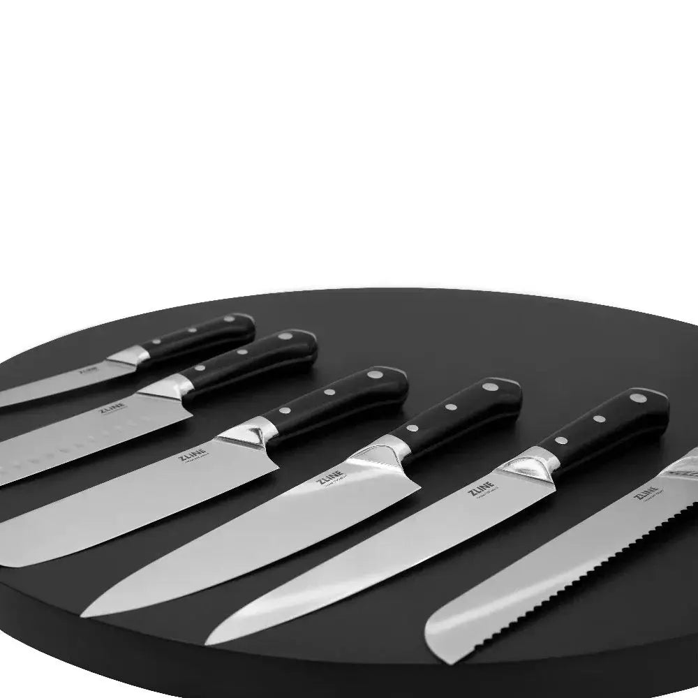 ZLINE 15-Piece Professional German Steel Kitchen Knife Block Set KSETT-GS-15 by Farmhouse Kitchen and Bath