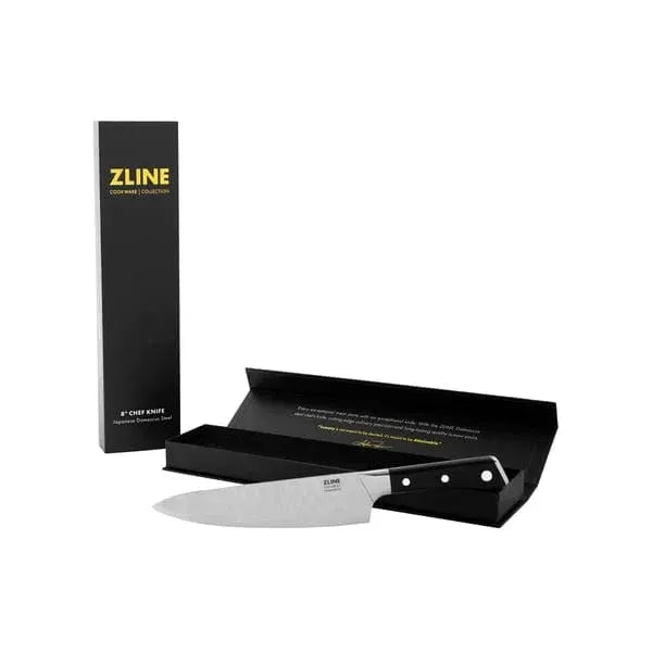 ZLINE 8” Professional Damascus Steel Chef’s Knife KCKT-JD by Farmhouse Kitchen and Bath