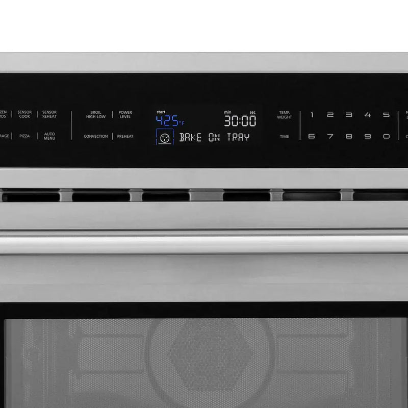 ZLINE Kitchen Package Refrigerator, Rangetop, Wall Oven, Microwave 4KPR-RT48-MWAWS by Farmhouse Kitchen and Bath
