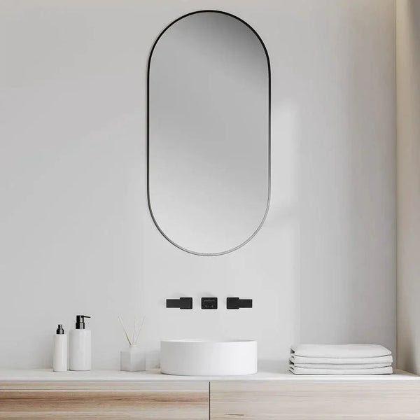 ZLINE Bliss Wall Mount Bath Faucet, BLS-BFW-MB, installed in a room