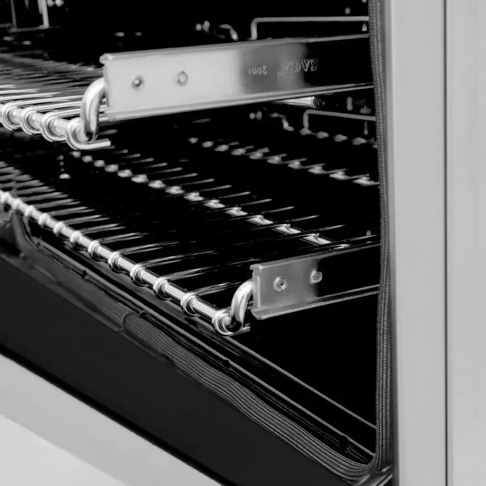 ZLINE Kitchen Package with Refrigerator, Range, Microwave, 3KPR-RAOTRH30 by Farmhouse Kitchen and Bath
